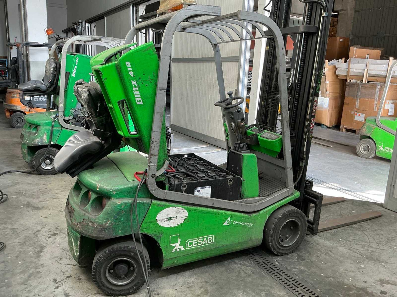 2007 - CESAB - BLITZ 418 - FORKLIFT - Carrello elevatore: foto 5 2007 - CESAB - BLITZ 418 - FORKLIFT - Carrello elevatore: foto 5