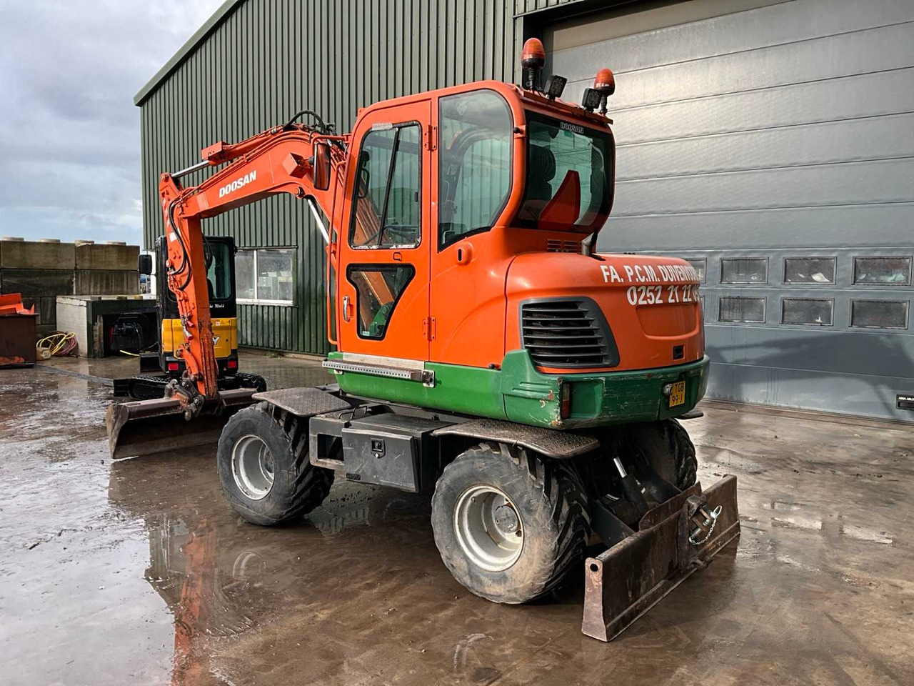 2014 DOOSAN DX55W WHEELED EXCAVATOR - Escavatore gommato: foto 3 2014 DOOSAN DX55W WHEELED EXCAVATOR - Escavatore gommato: foto 3