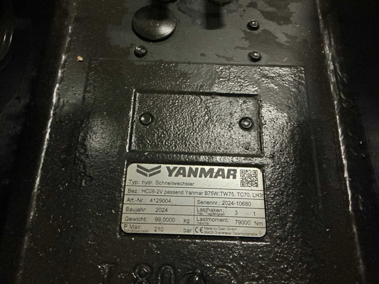 2024 YANMAR HCSW08-2V QUICK COUPLER, HYDR. - Pala gommata: foto 3 2024 YANMAR HCSW08-2V QUICK COUPLER, HYDR. - Pala gommata: foto 3