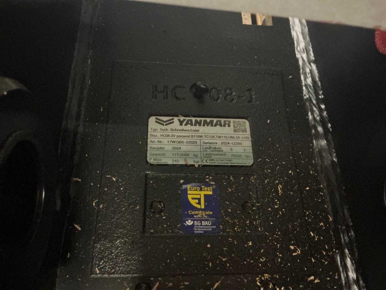 2024 YANMAR QUICK COUPLER, HYDR. - Pala gommata: foto 5 2024 YANMAR QUICK COUPLER, HYDR. - Pala gommata: foto 5