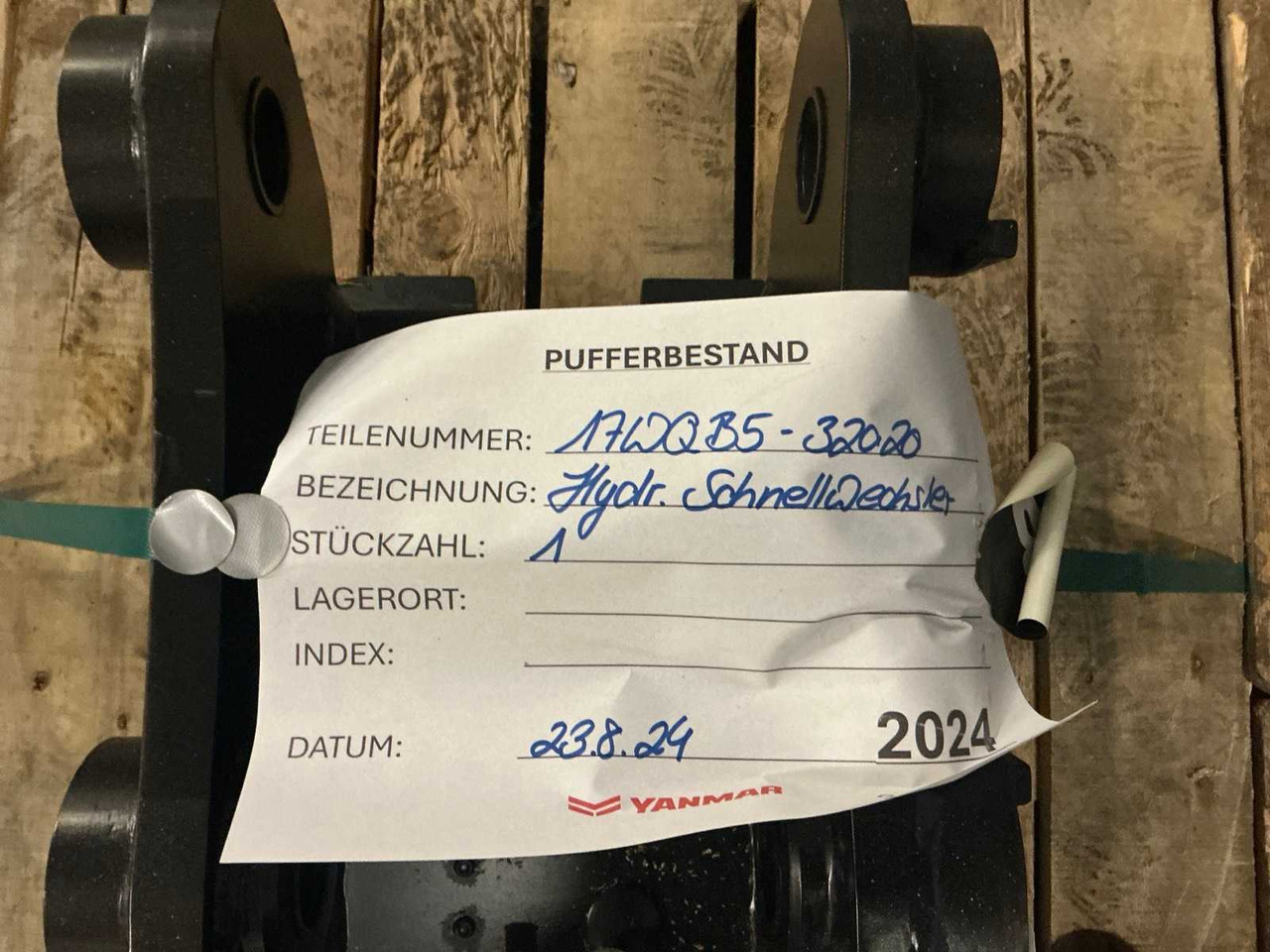 2024 YANMAR QUICK COUPLER, HYDR. - Pala gommata: foto 3 2024 YANMAR QUICK COUPLER, HYDR. - Pala gommata: foto 3