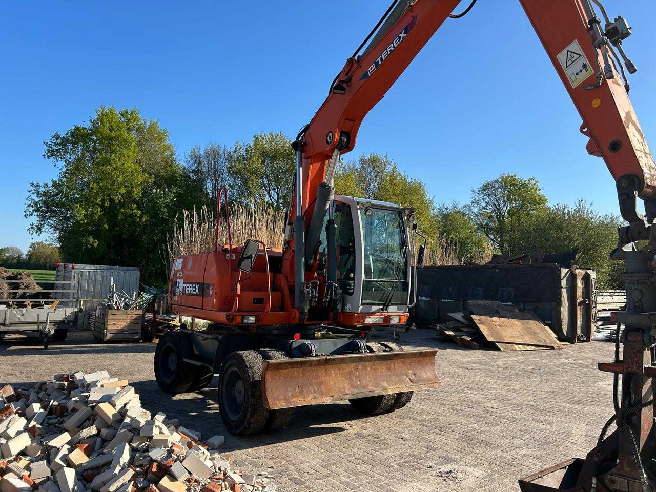Atlas Terex TW150 - Escavatore gommato: foto 3 Atlas Terex TW150 - Escavatore gommato: foto 3