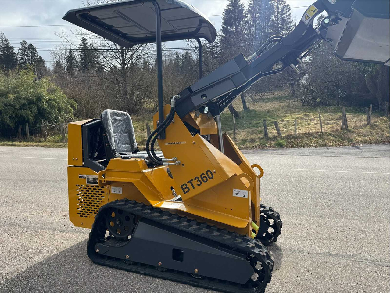 BISONTEK - 2024 - BT360 - SKID STEER LOADER - Minipala cingolata: foto 4 BISONTEK - 2024 - BT360 - SKID STEER LOADER - Minipala cingolata: foto 4