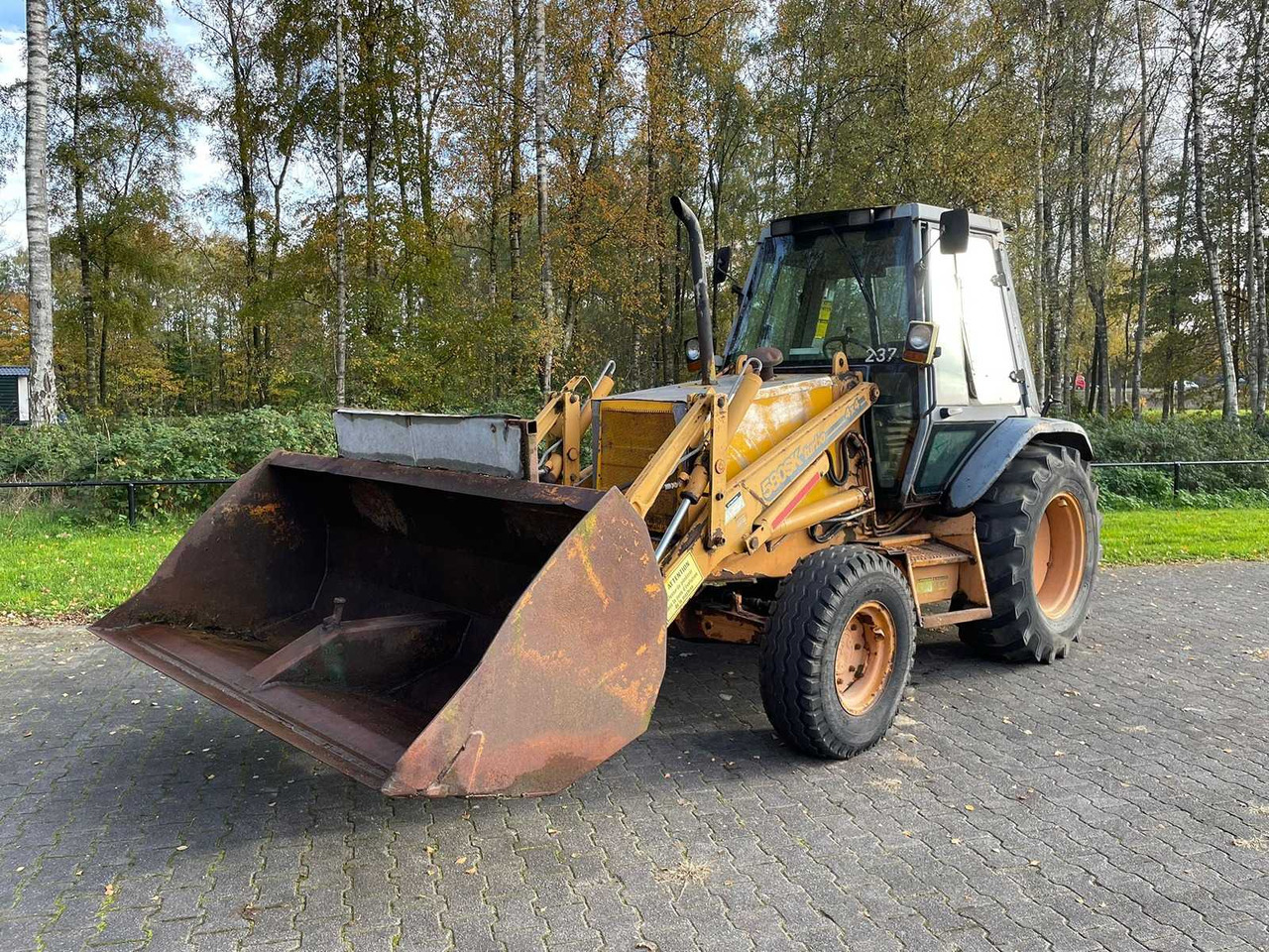 CASE - 1995 - 580 SK TURBO - BACKHOE LOADER - Terna: foto 1 CASE - 1995 - 580 SK TURBO - BACKHOE LOADER - Terna: foto 1