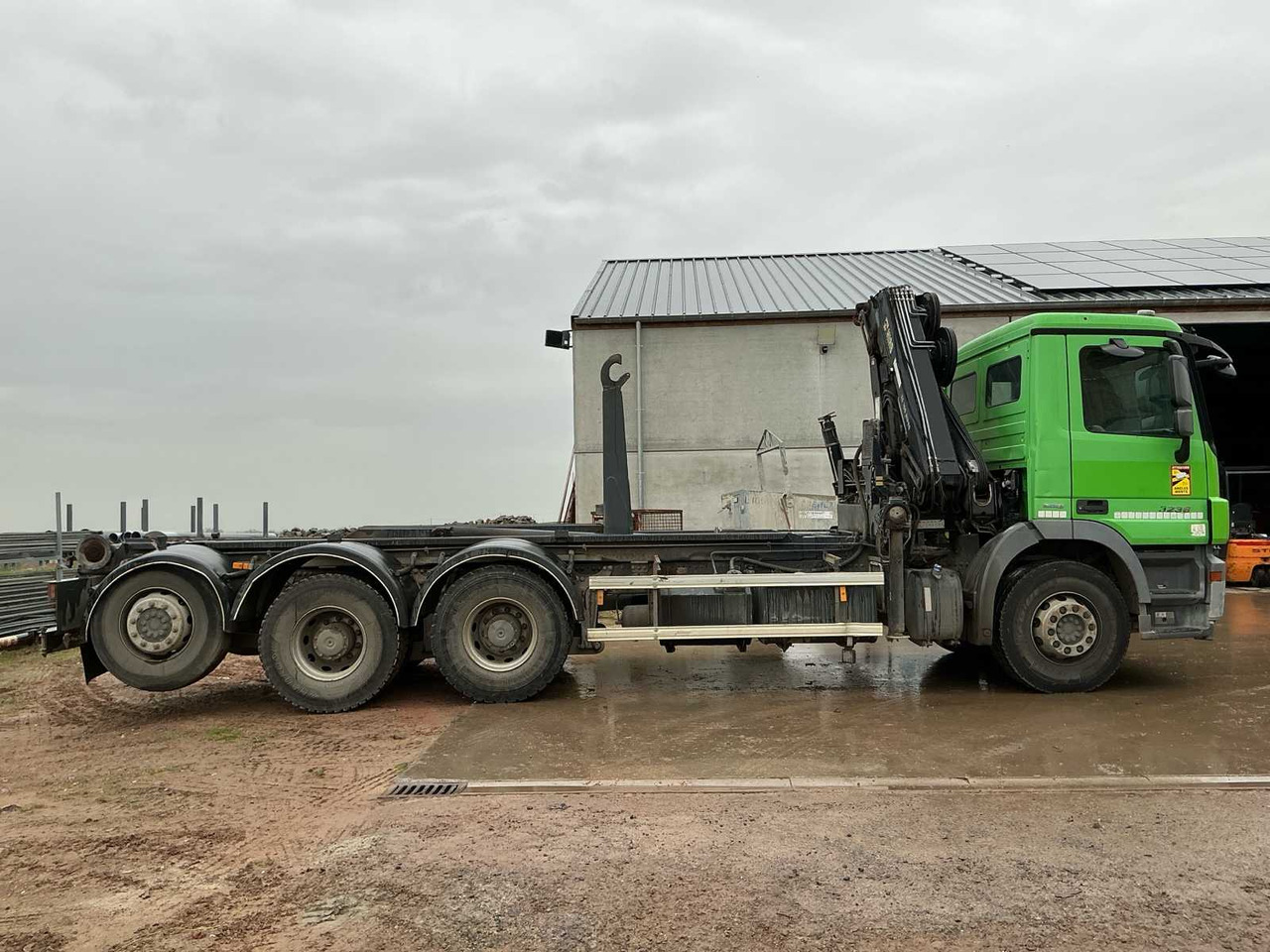 MERCEDES-BENZ ACTROS - LOADING CRANE/CONTAINER HOOK - 514 400KM - 2012 - Camion: foto 3 MERCEDES-BENZ ACTROS - LOADING CRANE/CONTAINER HOOK - 514 400KM - 2012 - Camion: foto 3