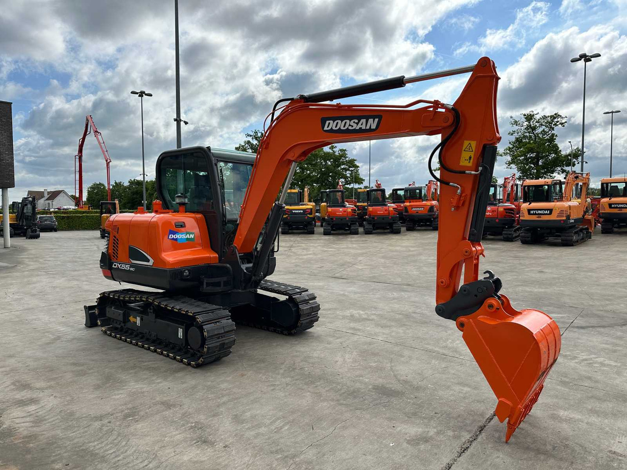 Doosan DX55-9C - Escavatore cingolato: foto 3 Doosan DX55-9C - Escavatore cingolato: foto 3