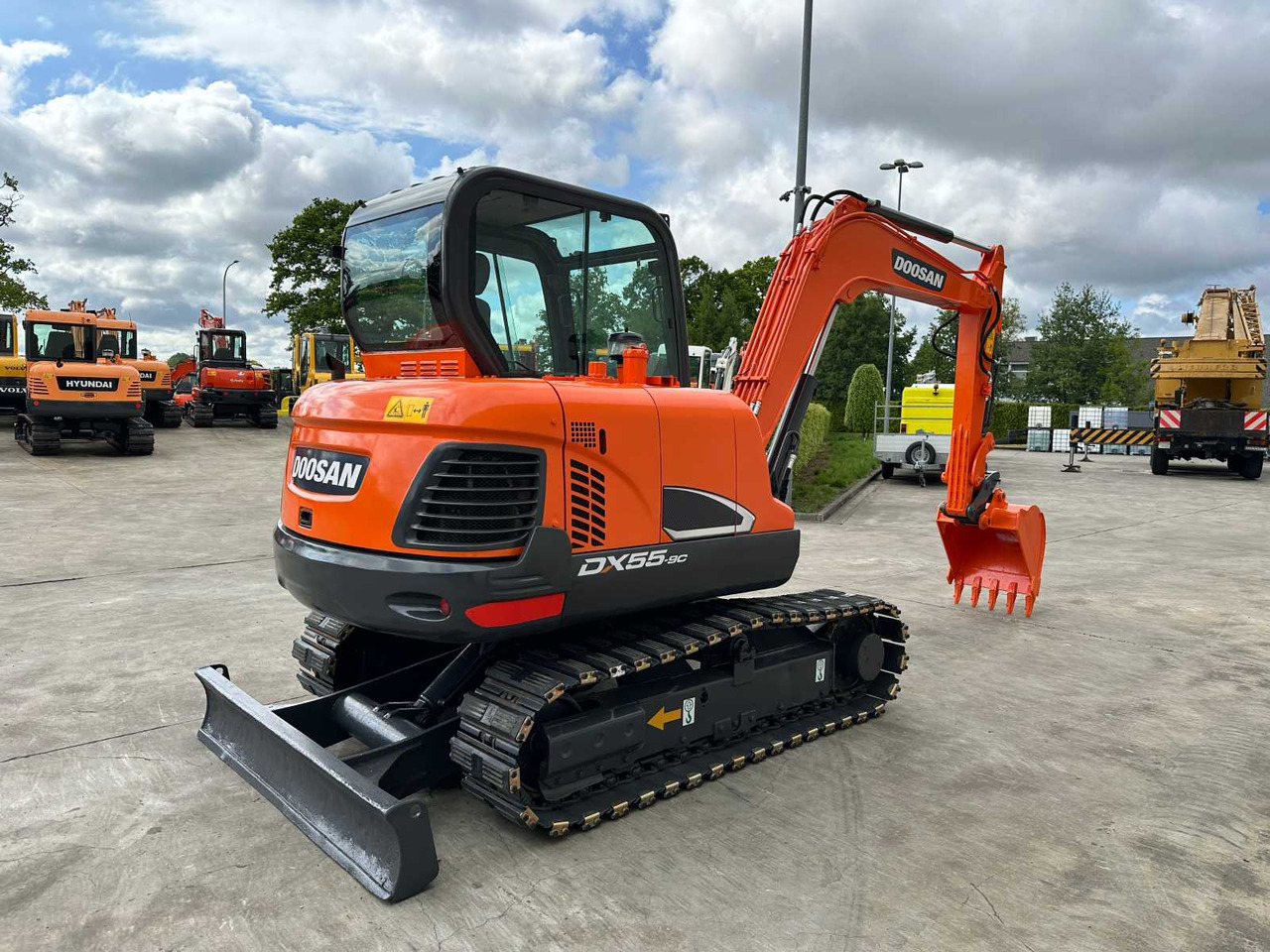Doosan DX55-9C - Escavatore cingolato: foto 4 Doosan DX55-9C - Escavatore cingolato: foto 4