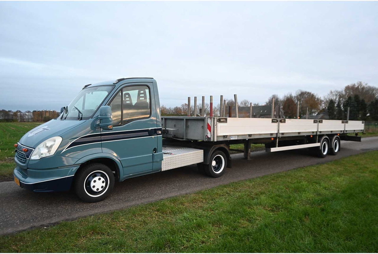IVECO DAILY 35C17 300 BE-TRACTOR WITH BUNK BU7500 - 10 METER TRAILER - Furgone: foto 1 IVECO DAILY 35C17 300 BE-TRACTOR WITH BUNK BU7500 - 10 METER TRAILER - Furgone: foto 1