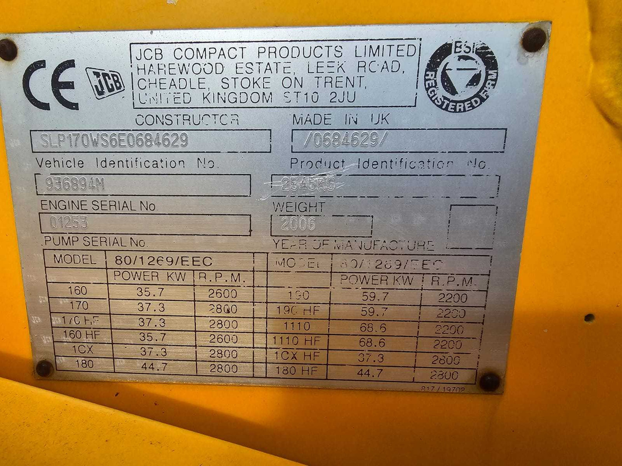 JCB - ROBOT 170 - LOADER - 2005 - Pala gommata: foto 5 JCB - ROBOT 170 - LOADER - 2005 - Pala gommata: foto 5