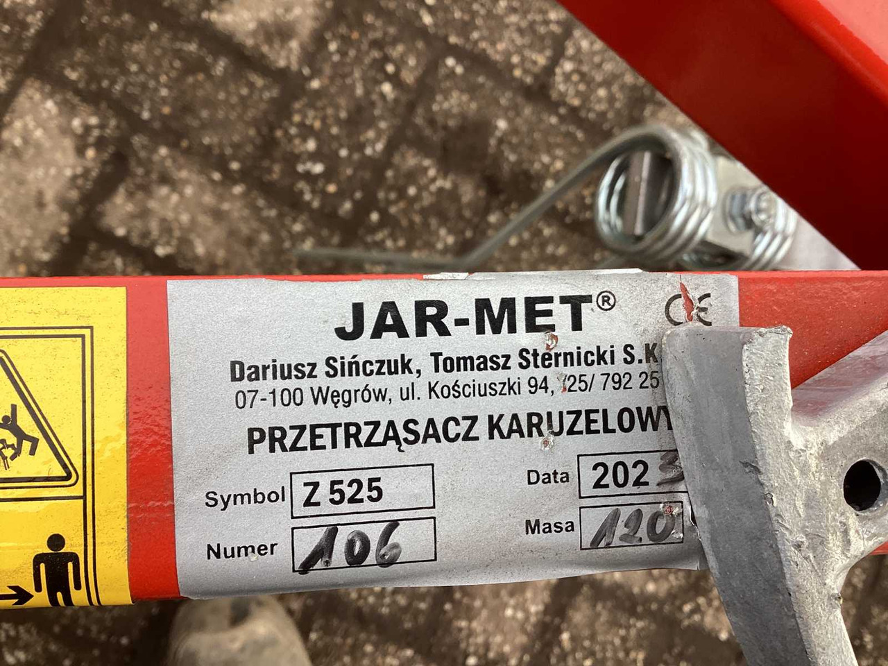 Jar-Met Hooischudder Z525 - Macchina da fienagione: foto 5 Jar-Met Hooischudder Z525 - Macchina da fienagione: foto 5