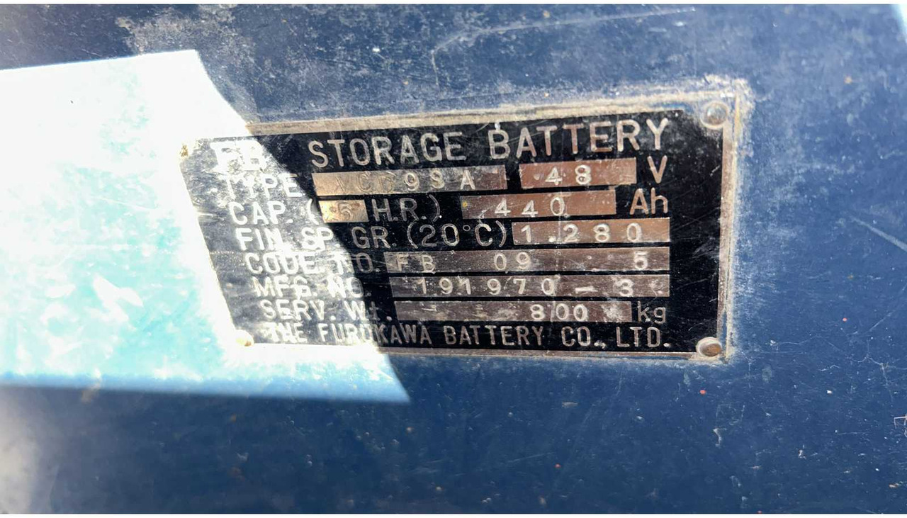 Carrello elevatore KOMATSU FB20-3 FORKLIFT: foto 19 Carrello elevatore KOMATSU FB20-3 FORKLIFT: foto 19