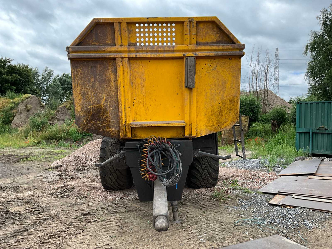 Rimorchio a cassone agricolo KVH constructie 18TL: foto 8
