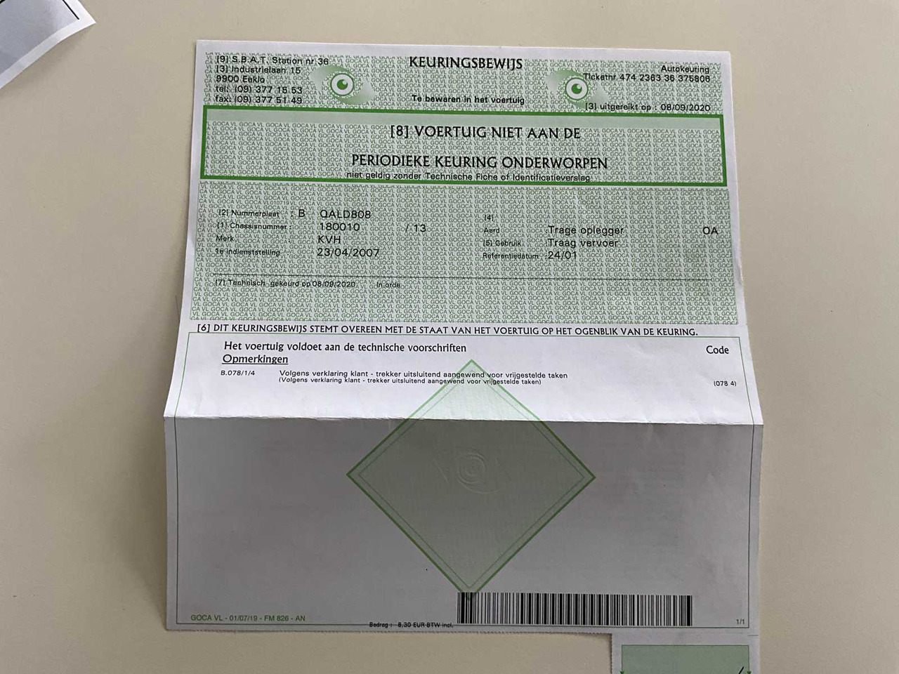 Rimorchio a cassone agricolo KVH constructie 18TL: foto 21