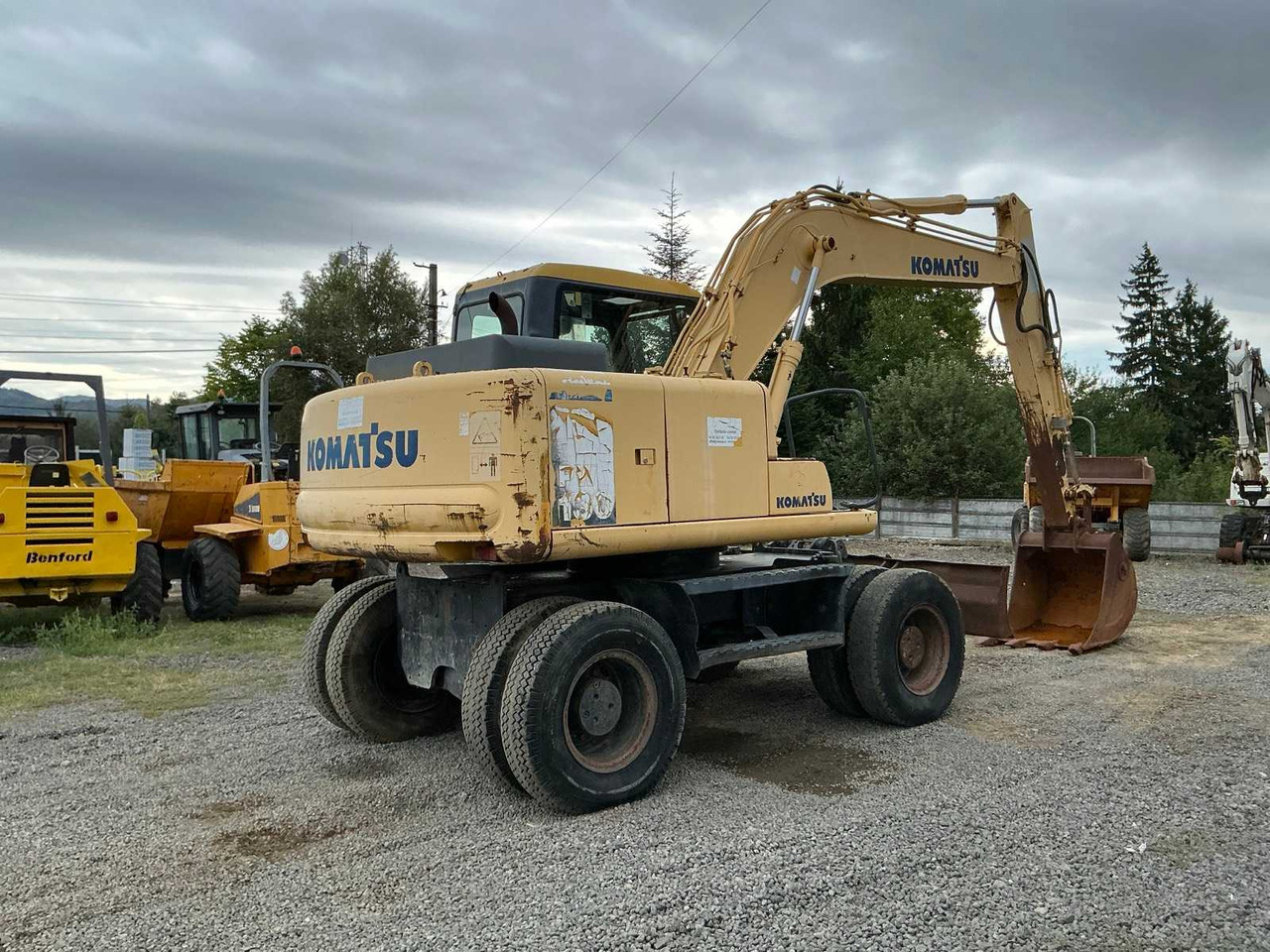 Escavatore gommato Komatsu PW 130 -7K: foto 6