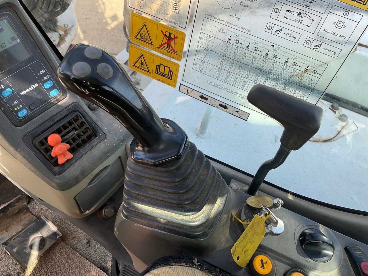Escavatore gommato Komatsu PW 98MR-6: foto 30
