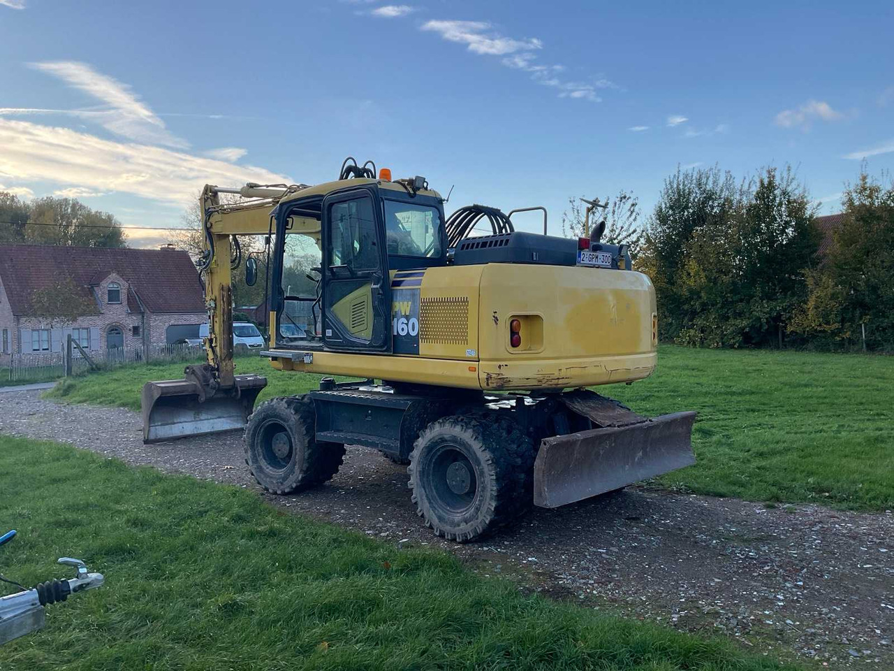 Komatsu PW160-7EO - Escavatore gommato: foto 4 Komatsu PW160-7EO - Escavatore gommato: foto 4