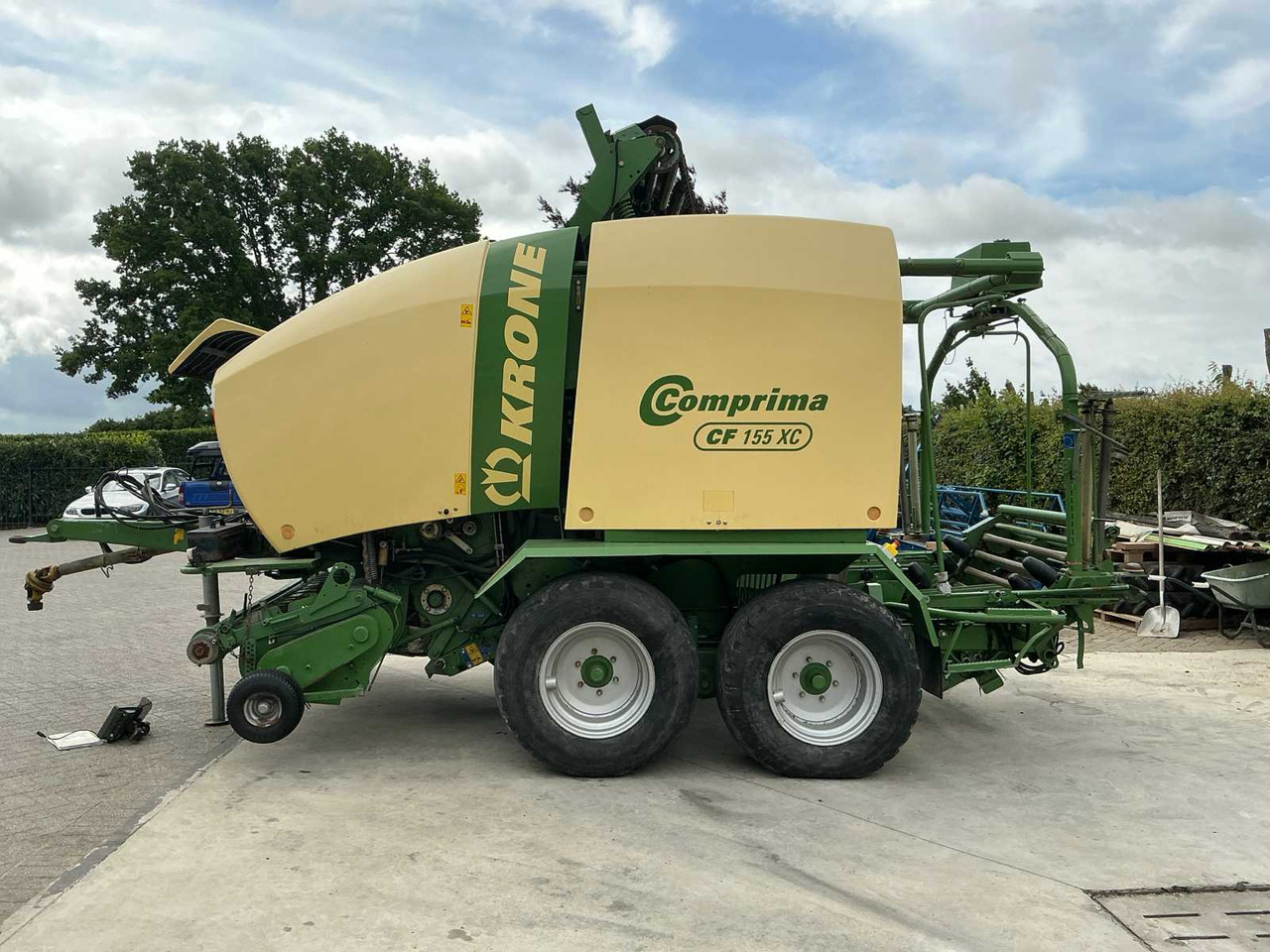Krone Comprima CF 155 XC - Rotopressa: foto 2 Krone Comprima CF 155 XC - Rotopressa: foto 2