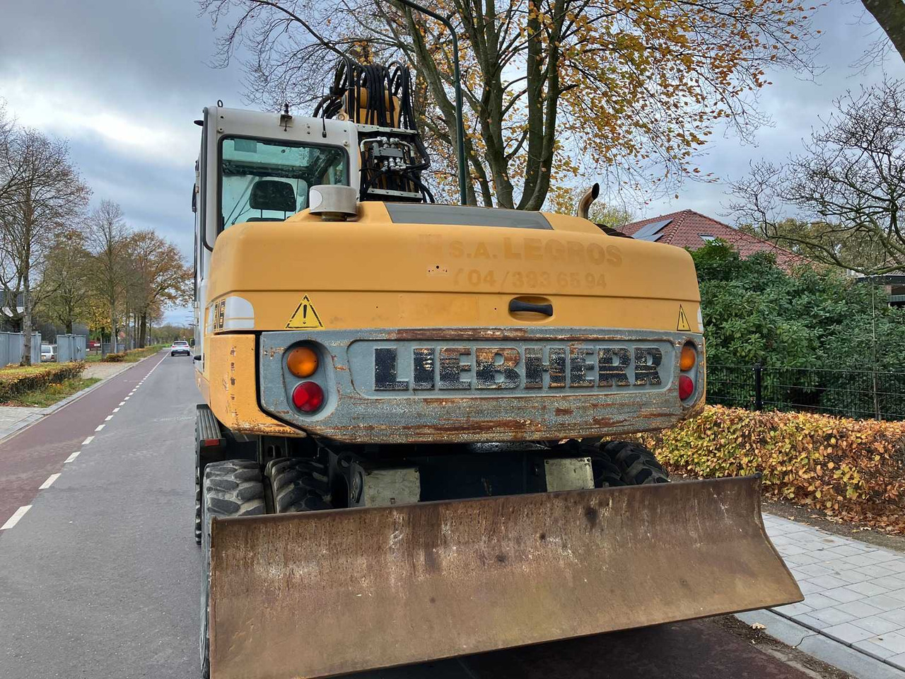 LIEBHERR - 2008 - A316 LITRONIC - WHEELED EXCAVATOR - Escavatore gommato: foto 4 LIEBHERR - 2008 - A316 LITRONIC - WHEELED EXCAVATOR - Escavatore gommato: foto 4