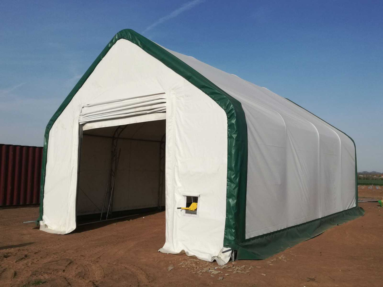 Rhino-Cross-Shelter 4010021DP 30,5x12,2x6,4 m - Serbatoio di stoccaggio: foto 5 Rhino-Cross-Shelter 4010021DP 30,5x12,2x6,4 m - Serbatoio di stoccaggio: foto 5