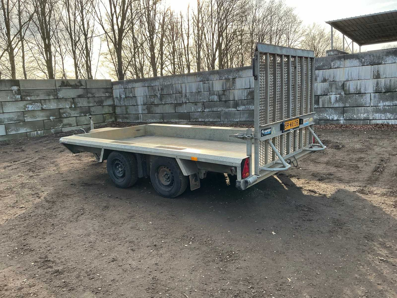 2007 HAPERT TA 3500 MACHINE TRANSPORTER TRAILER - Rimorchio: foto 3 2007 HAPERT TA 3500 MACHINE TRANSPORTER TRAILER - Rimorchio: foto 3