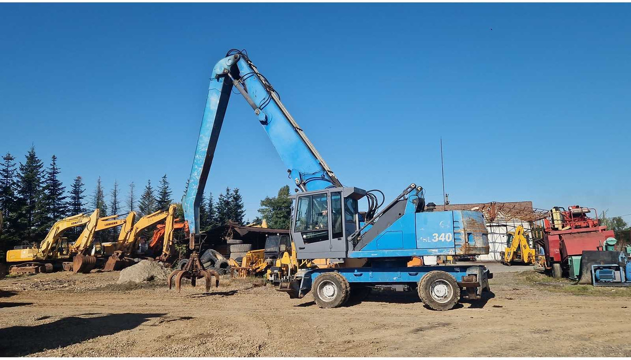 TEREX FUCHS - MHL 340 - WHEELED EXCAVATOR - 2011 - Escavatore gommato: foto 1 TEREX FUCHS - MHL 340 - WHEELED EXCAVATOR - 2011 - Escavatore gommato: foto 1