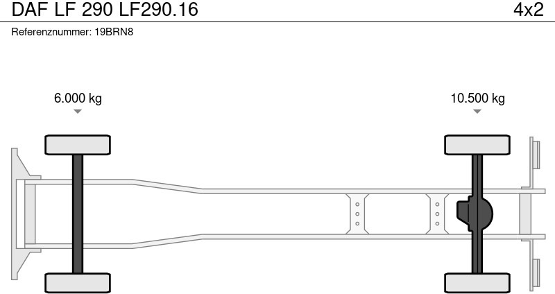 DAF LF 290 LF290.16 - Autocarro furgonato: foto 4 DAF LF 290 LF290.16 - Autocarro furgonato: foto 4