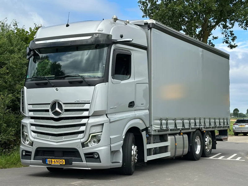 Mercedes-Benz Actros ACTROS 2545LL EURO6. 2021. Schuifzeil Bakwagen met Laadklep. - Camion centinato: foto 1 Mercedes-Benz Actros ACTROS 2545LL EURO6. 2021. Schuifzeil Bakwagen met Laadklep. - Camion centinato: foto 1