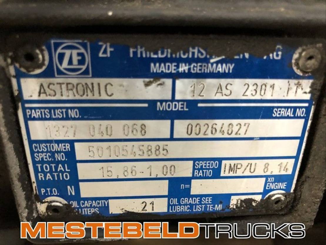 Renault Versnellingsbak 12 AS 2301 DD+IT - Cambio per Camion: foto 5 Renault Versnellingsbak 12 AS 2301 DD+IT - Cambio per Camion: foto 5