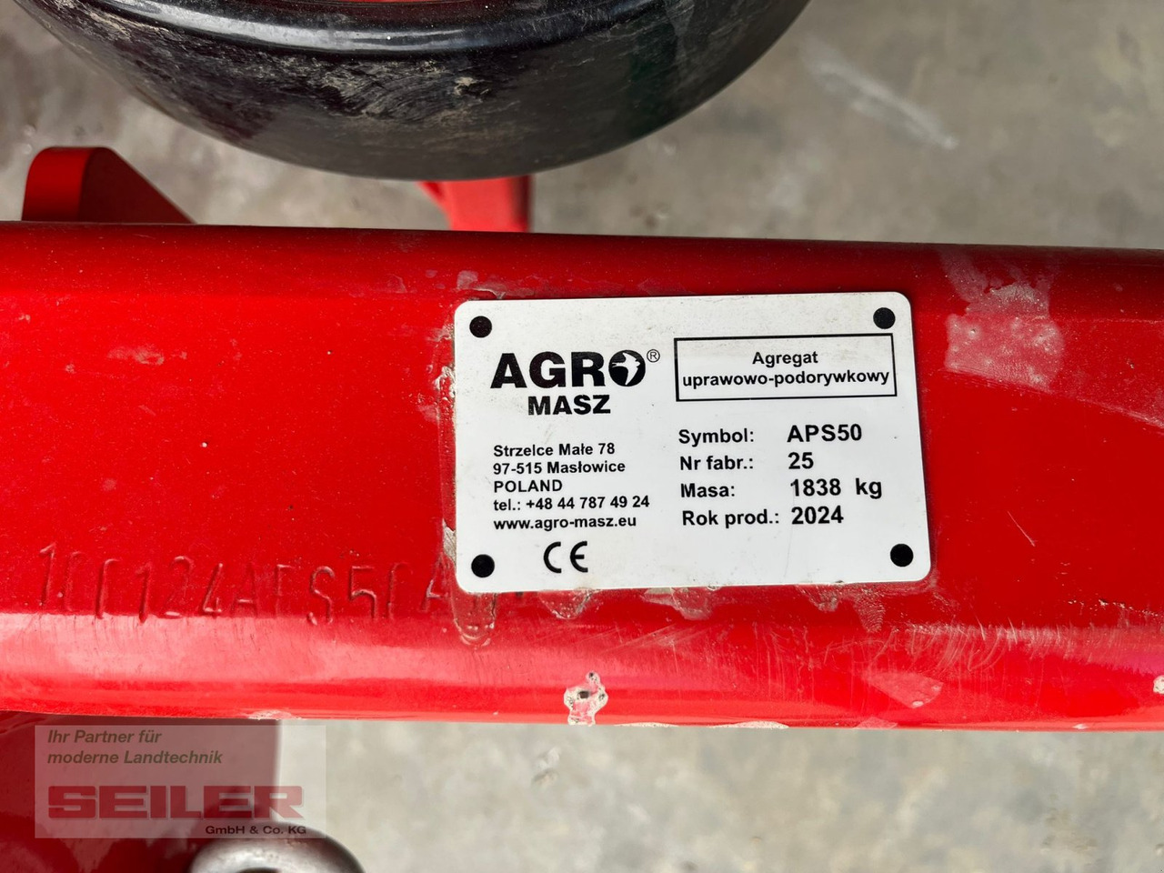 Agro-Masz APS 50 H - Coltivatore: foto 4 Agro-Masz APS 50 H - Coltivatore: foto 4