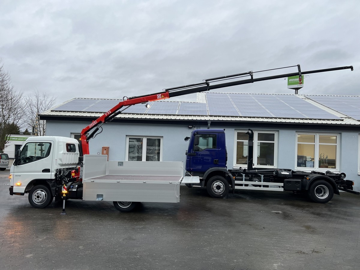 FUSO 3S15 Alu Pritsche 2.80m Ladekran Funk! - Furgone con cassone fisso: foto 3 FUSO 3S15 Alu Pritsche 2.80m Ladekran Funk! - Furgone con cassone fisso: foto 3