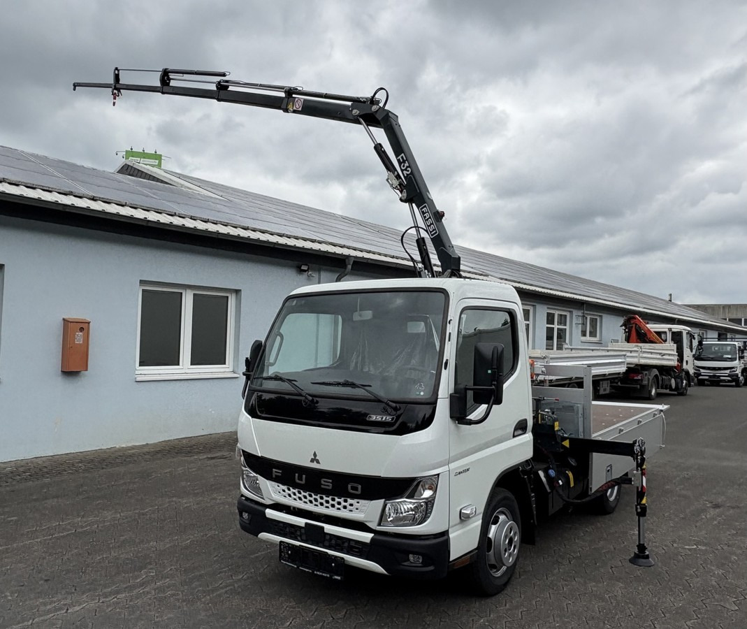 FUSO 3S15 Alu Pritsche 2.80m Ladekran Funk! sofort ve - Camion con gru, Autocarro con pianale/ Cassone fisso: foto 1 FUSO 3S15 Alu Pritsche 2.80m Ladekran Funk! sofort ve - Camion con gru, Autocarro con pianale/ Cassone fisso: foto 1