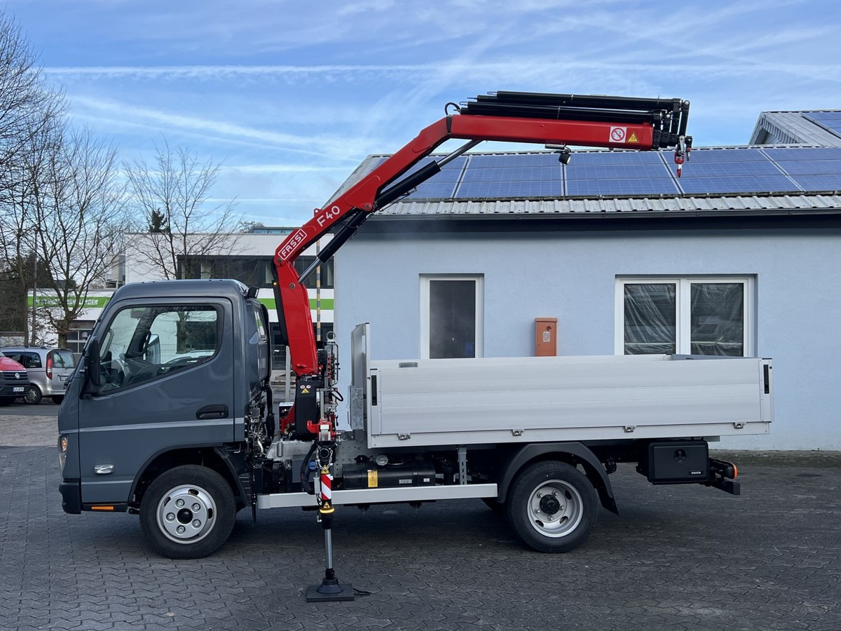 FUSO 6S15 Pritsche 3.0m Kran 4xhydr. Funk! - Furgone con cassone fisso: foto 3 FUSO 6S15 Pritsche 3.0m Kran 4xhydr. Funk! - Furgone con cassone fisso: foto 3