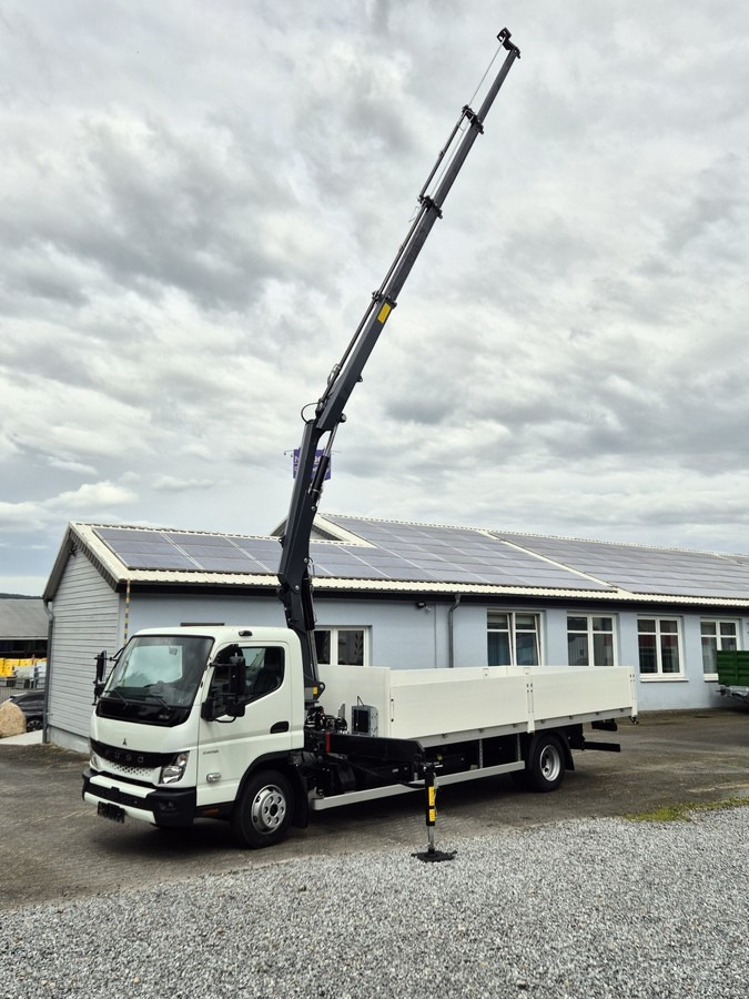 FUSO FUSO 9C18 Canter Alu Pritsche 5.5m Kran 3x hydr. - Furgone con cassone fisso: foto 2 FUSO FUSO 9C18 Canter Alu Pritsche 5.5m Kran 3x hydr. - Furgone con cassone fisso: foto 2