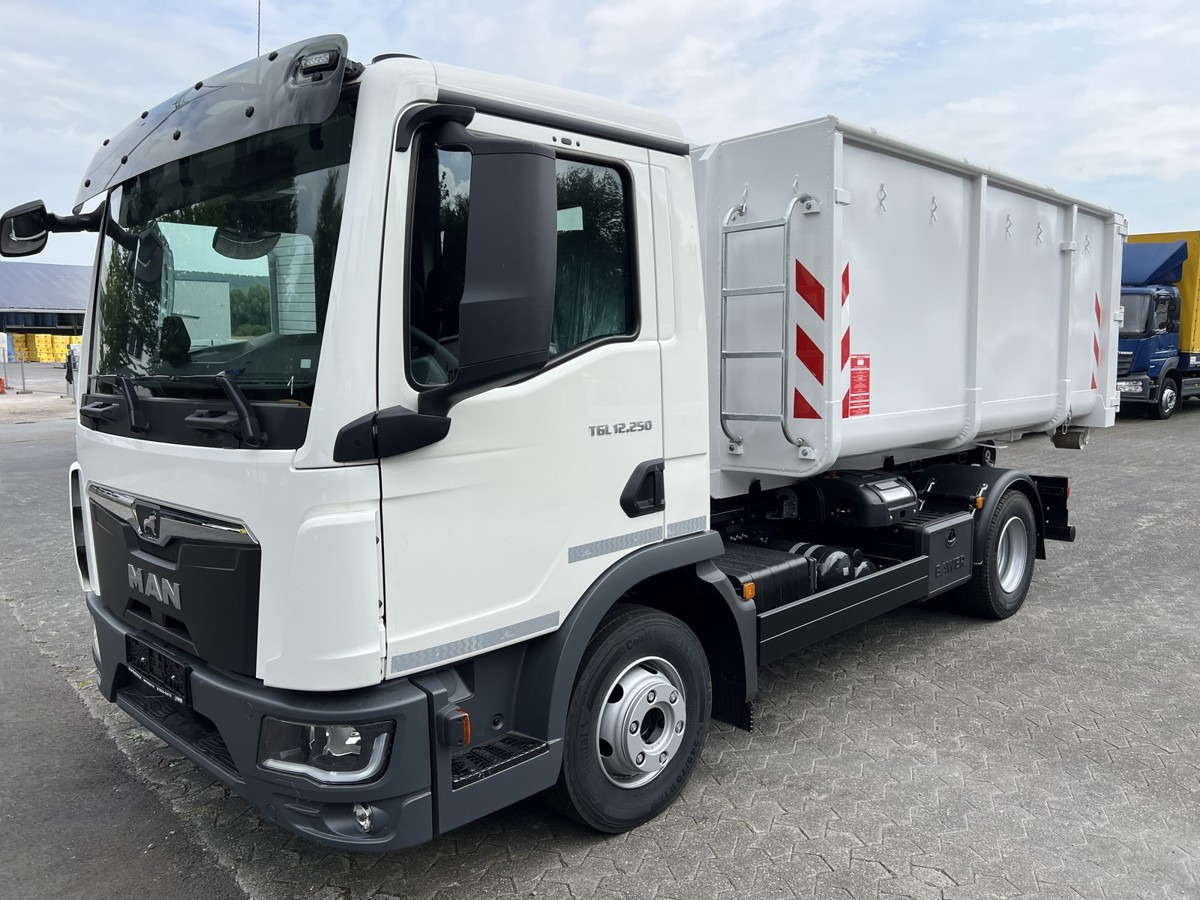 MAN TGL 12.250 BL NEU City Abrollkipper PowerMatic - Autocarro scarrabile: foto 4 MAN TGL 12.250 BL NEU City Abrollkipper PowerMatic - Autocarro scarrabile: foto 4