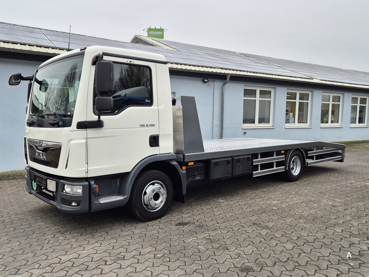 MAN TGL 8.190 BL Autotransporter 76tkm! AHK 3.5T - Autocarro trasporto automezzi, Furgone: foto 1 MAN TGL 8.190 BL Autotransporter 76tkm! AHK 3.5T - Autocarro trasporto automezzi, Furgone: foto 1