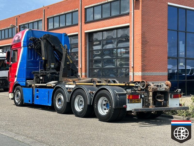 DAF FAK XF105 510 * MANUAL 16x ZF ** PALLFINGER PK20002 ** PALIFT HOOK 25t ** 8X2/4 - Camion con gru: foto 4 DAF FAK XF105 510 * MANUAL 16x ZF ** PALLFINGER PK20002 ** PALIFT HOOK 25t ** 8X2/4 - Camion con gru: foto 4