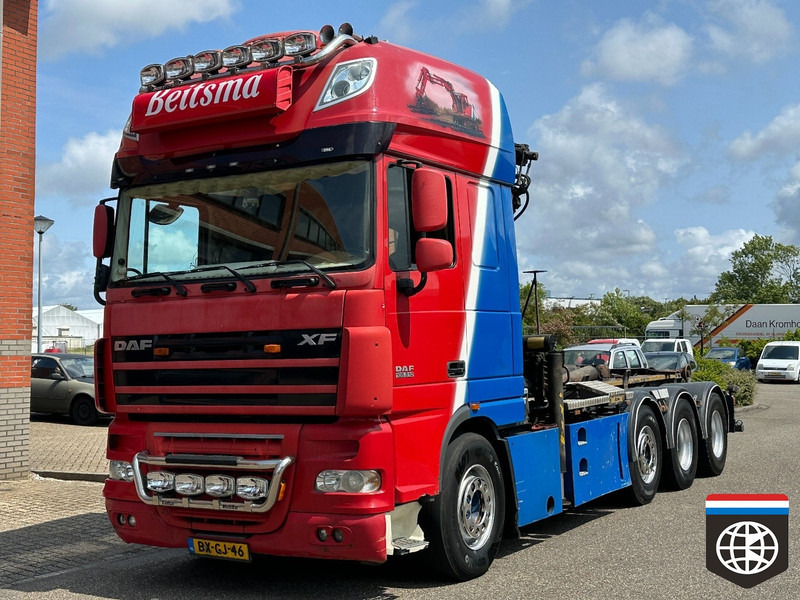 DAF FAK XF105 510 * MANUAL 16x ZF ** PALLFINGER PK20002 ** PALIFT HOOK 25t ** 8X2/4 - Camion con gru: foto 2 DAF FAK XF105 510 * MANUAL 16x ZF ** PALLFINGER PK20002 ** PALIFT HOOK 25t ** 8X2/4 - Camion con gru: foto 2