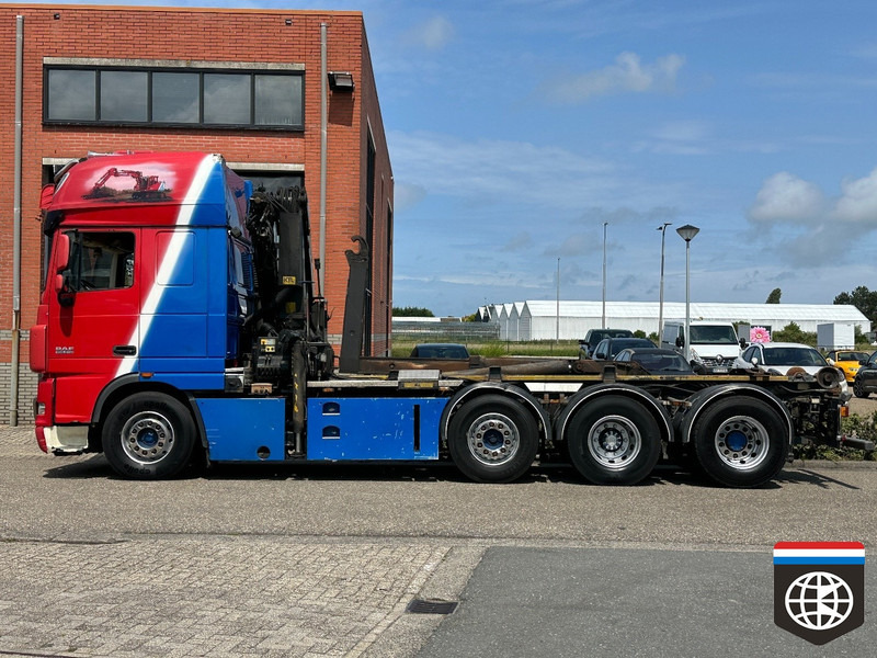 DAF FAK XF105 510 * MANUAL 16x ZF ** PALLFINGER PK20002 ** PALIFT HOOK 25t ** 8X2/4 - Camion con gru: foto 3 DAF FAK XF105 510 * MANUAL 16x ZF ** PALLFINGER PK20002 ** PALIFT HOOK 25t ** 8X2/4 - Camion con gru: foto 3