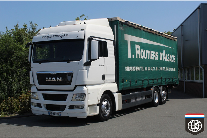 MAN TGX 26 440 RETARDER - NIGHT A/C - Camion centinato: foto 1 MAN TGX 26 440 RETARDER - NIGHT A/C - Camion centinato: foto 1