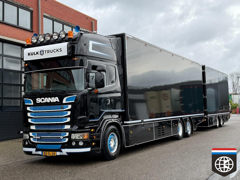 Scania R 500 B 6X2*4 FULL SET - HOLLAND SHOW TRUCK - 2X TAIL LIFT - CONCOURSTAAT - MANUAL - Autocarro frigorifero: foto 3 Scania R 500 B 6X2*4 FULL SET - HOLLAND SHOW TRUCK - 2X TAIL LIFT - CONCOURSTAAT - MANUAL - Autocarro frigorifero: foto 3