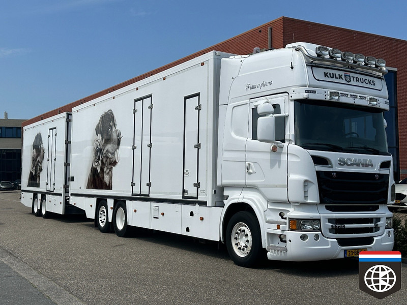 Scania R 730 FLOWER COMBI / SHOWTRUCK - CONCOURSTAAT - Autocarro frigorifero: foto 3 Scania R 730 FLOWER COMBI / SHOWTRUCK - CONCOURSTAAT - Autocarro frigorifero: foto 3