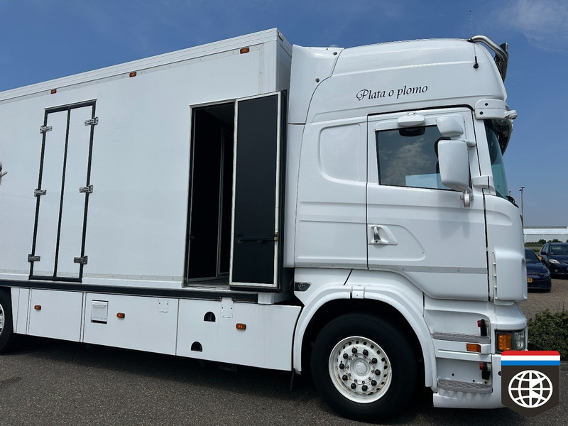 Scania R 730 FLOWER COMBI / SHOWTRUCK - CONCOURSTAAT - Autocarro frigorifero: foto 4 Scania R 730 FLOWER COMBI / SHOWTRUCK - CONCOURSTAAT - Autocarro frigorifero: foto 4