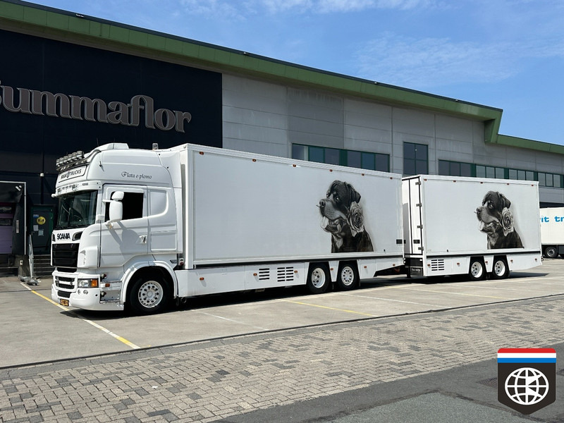 Scania R 730 FLOWER COMBI / SHOWTRUCK - CONCOURSTAAT - Autocarro frigorifero: foto 2 Scania R 730 FLOWER COMBI / SHOWTRUCK - CONCOURSTAAT - Autocarro frigorifero: foto 2