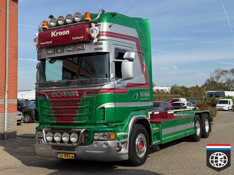 Scania R620 25 T HOOKLIFT / HOLLAND TRUCK / HOOK-CRANE HYDRAULIC - Autocarro scarrabile: foto 2 Scania R620 25 T HOOKLIFT / HOLLAND TRUCK / HOOK-CRANE HYDRAULIC - Autocarro scarrabile: foto 2