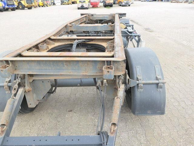 Huffermann HSA 18.70, Container, Schlitten, SAF, Luftfed. - Rimorchio portacontainer/ Caisse interchangeable: foto 5 Huffermann HSA 18.70, Container, Schlitten, SAF, Luftfed. - Rimorchio portacontainer/ Caisse interchangeable: foto 5