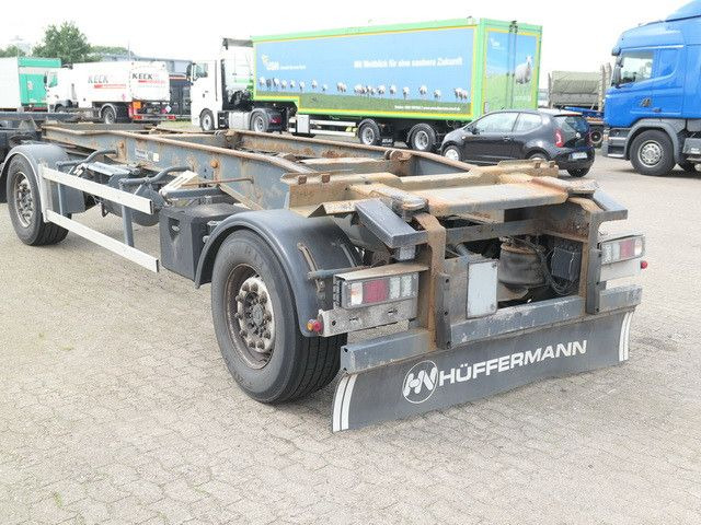 Hüffermann HSA 18.70, Container, Schlitten, SAF, Luftfed. Hüffermann HSA 18.70, Container, Schlitten, SAF, Luftfed. - Rimorchio scarrabile/ Multibenna: foto 2 Hüffermann HSA 18.70, Container, Schlitten, SAF, Luftfed. Hüffermann HSA 18.70, Container, Schlitten, SAF, Luftfed. - Rimorchio scarrabile/ Multibenna: foto 2