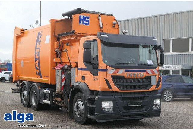 Iveco AD260SY/PS, Terberg, Seitenlader, 30m³, 140tkm - Camion immondizia: foto 1 Iveco AD260SY/PS, Terberg, Seitenlader, 30m³, 140tkm - Camion immondizia: foto 1
