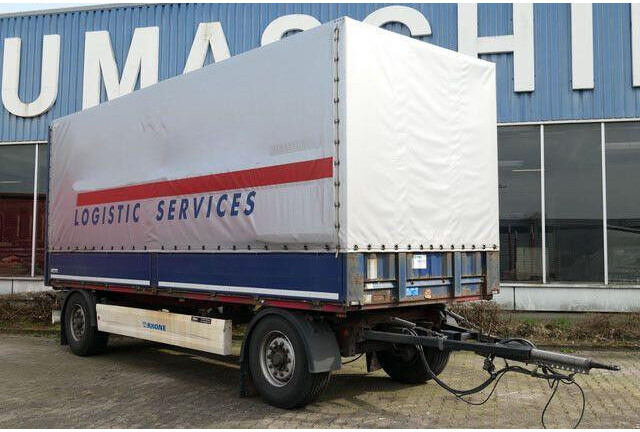 Krone AZ, Bordwände, BPW, 7.300mm lang, Luftfederung - Rimorchio centinato: foto 2 Krone AZ, Bordwände, BPW, 7.300mm lang, Luftfederung - Rimorchio centinato: foto 2