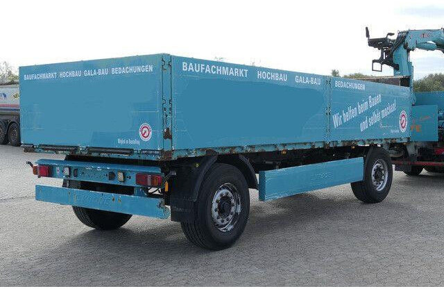 Krone AZP 18, Baustoff, BPW, 7.200mm lang, Scheibe - Rimorchio pianale/ Cassonato: foto 4 Krone AZP 18, Baustoff, BPW, 7.200mm lang, Scheibe - Rimorchio pianale/ Cassonato: foto 4