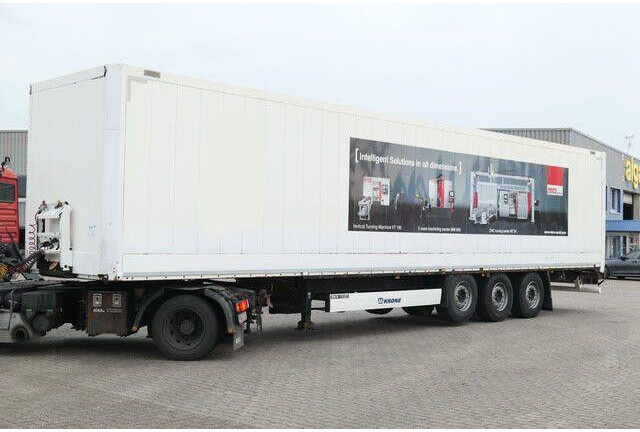 Krone SD, Schlüssellochblech, Luft-Lift, SAF-Achsen - Semirimorchio furgonato: foto 3 Krone SD, Schlüssellochblech, Luft-Lift, SAF-Achsen - Semirimorchio furgonato: foto 3